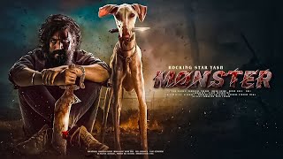 Monster New Released Full Hindi Dubbed Movie  Rocking Star Yash New South Action Movies 2024  new [upl. by Leanora]