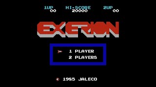 【ファミコンNES】エクセリオンEXERION【けんけん最強伝説EL けんけん＠EL】 [upl. by Adao]