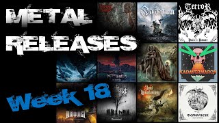 Metal releases 2022  Week 18 2nd  8th May releases  Metal albums 2022 [upl. by Trauner]