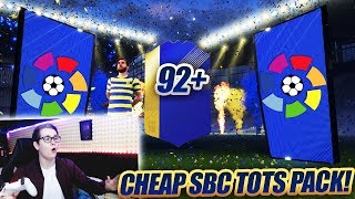 92 LA LIGA TOTS im Garantierten SBC BEAST PACK OPENING GÜNSTIG💎🤑😍 FIFA 18 Team of the Season 😱 [upl. by Nairret]