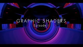 Video Tutorial Series on Graphic Shaders and WebGL FX  Teaser 1 [upl. by Galven549]