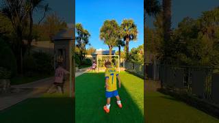 Mini Messi vs Mini ronaldo ⚽️🏆 football soccer 4yearsold twins [upl. by Foulk558]