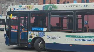 Here is the Stagecoach bus 37261 on the number 53 in Guildford Monday 2 September 2024 [upl. by Itsirhc]