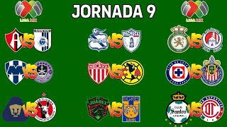 JORNADA 9 LIGA MX APERTURA 2024 [upl. by Ylrebnik]