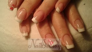 decoracion de uñas frances 2014  2015  nail art french designs [upl. by Nod64]