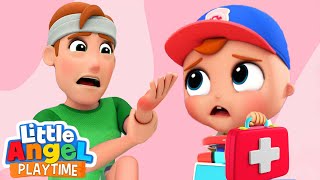 বো বো গান The Boo Boo Song 2 with Toys  ChuChuTV Bangla Rhymes [upl. by Yelram]