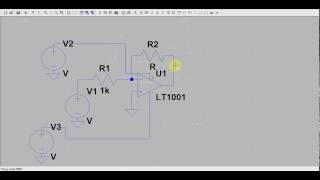 Inverting Amplifier with LTSpice [upl. by Omissam]