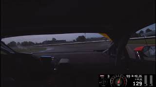 Tom Capizzi 175MPH at Indianapolis Motorspeedway Test Lamborghini Super Trofeo [upl. by Zerep]