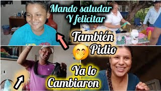 MIENTRAS TENGA A DARLE DONDE SEA 😔TAMBIÉN PIDIÓ 🤭MANDA SALUDOS Y FELICITACIONES 🎂YA LO CAMBIARON🤷‍♀️ [upl. by Elleval491]