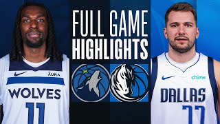 TIMBERWOLVES at MAVERICKS  FULL GAME HIGHLIGHTS  December 14 2023 [upl. by Esikram31]