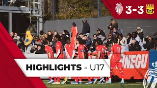 AS Monaco 33 AS SaintPriest  U17 Nationaux  15ème journée [upl. by Eneleh572]