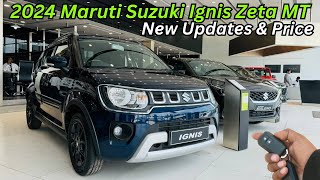 2024 Maruti Suzuki Ignis Zeta MT Full Detailed Review ♥️ Price amp Specifications Ignis Zeta [upl. by Pittel517]