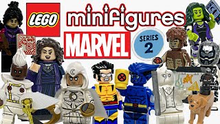 LEGO Marvel Minifigures Series 2 Review [upl. by Acus]