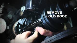 How To Replace CV Boots  Easy to install on the car assembly in 15 minutes [upl. by Aizahs]