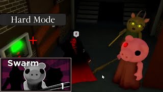 Roblox Piggy Chapter 5 SchoolHardSwarm Mode [upl. by Oiramal2]