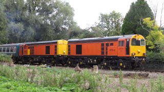 UK Mid Norfolk Railway Autumn Diesel Gala  September 2015 [upl. by Aisetra]