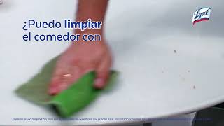 ¡Prueba Lysol® Wipes  Comedor [upl. by Ylsel]