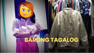 REPAIRING BARONG TAGALOG [upl. by Eltotsira]