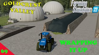 Goldcrest Valley Ep 69 The last harvest Farm Sim 22 [upl. by Yrffoeg]