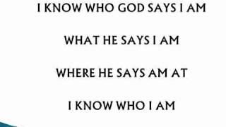 Sinach I Know Who I Am  Lyrics [upl. by Nylaret]