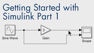 Getting Started with Simulink Part 1 How to Build and Simulate a Simple Simulink Model [upl. by Joseph]