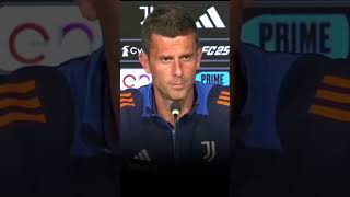 Juventus Roma la nostra domanda a Thiago Motta [upl. by Kristin]