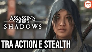 Assassins Creed Shadows nei panni di samurai e shinobi  Anteprima [upl. by Ayinat714]