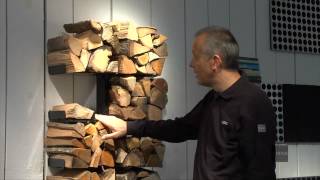 Feuerholzregal WOODEN TREE  Radius Design [upl. by Marasco]