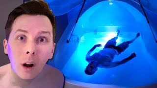 I Tried Floating In a Sensory Deprivation Tank For 3 Hours [upl. by Joashus]