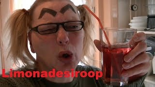 Glas limonadesiroop maken recept [upl. by Ecyt]