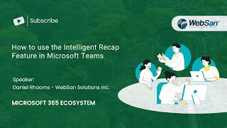 How to use the Intelligent Recap feature in Microsoft Teams [upl. by Sseb]