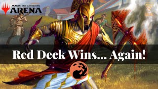 Mono Red Deck Wins  Theros Beyond Death Standard Deck MTG Arena [upl. by Bruell]