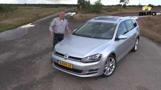 VW Golf Variant 14 TSI test 2013 [upl. by Linnie]