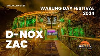 Warung Day Festival 2024 DNox B2B ZAC warungofficial ZACTV progressivehouse b2b dj dnox zac [upl. by Assel]