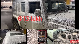 New Mahindra thar 5 door 2024  thar 5 door exclusive video fully revealed  13 lakh [upl. by Miru]