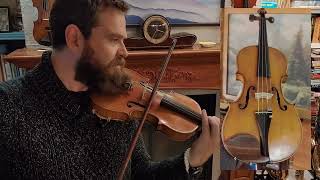 Josef Klotz 1795 Mittenwald 78th Violin Schnefsky  played by Jeff Taylor restored by Armenious [upl. by Sadnalor]