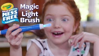 NEW Crayola Color Wonder Magic Light Brush  Crayola Product Demo [upl. by Madeleine]