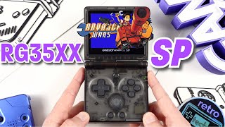 Anbernic RG35XX SP  A VERY InDepth Look at the Gameboy Advance SP for a New Generation [upl. by Nissy]