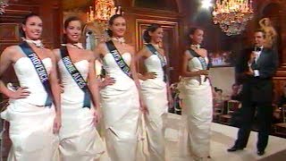 Miss France 2000  Défilé des 5 en Robe de Soirée [upl. by Japheth]