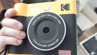 KODAK Mini Shot 4 ERA 4PASS 2in1 Sofortbildkamera und Fotodrucker 📷 Ideal für Partys und Ausflüge🤳 [upl. by Hesoj]