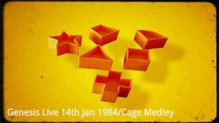 Genesis Live 14th Jan 1984 Los Angeles In The Cage Medley [upl. by Ydeh766]