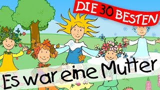 🏞️ Es war eine Mutter  Kindergartenlieder zum Mitsingen  Kinderlieder [upl. by Valera826]