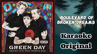 Karaoke Green Day  Boulevard of broken dreams [upl. by Savage]