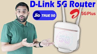 5G Router Supported Jio True 5G amp Airtel 5G Plus  DLink 5G Support Router  5G AC2600 WiFi Router [upl. by Eikcor431]