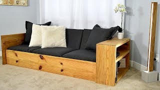 DIY Sofa Bed  Turn this sofa into a BED [upl. by Folberth421]