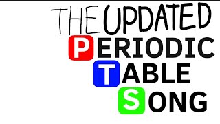 Learn the Periodic Table Song  All Elements in Order 2018 update Lyrics [upl. by Hynda937]