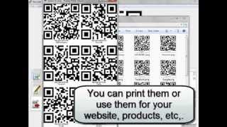 How to batch Generate QR code by Barcode Generator  Aurora3D Software [upl. by Adriel]