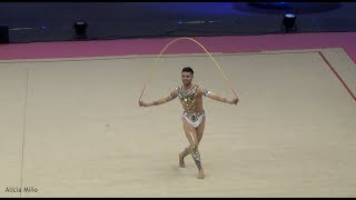 Cristofer Benítez Cto Rítmica Masculina Euskalgym 2018 [upl. by Lash46]