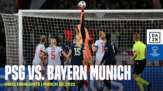 HIGHLIGHTS  PSG  FC Bayern München  UEFA Women’s Champions League 202122 Deutsch [upl. by Nalyk]