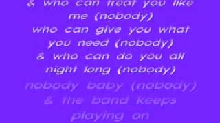 Keith SweatNobody Lyrics [upl. by Hallsy358]